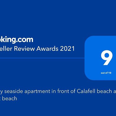 Lovely Seaside Apartment In Front Of Calafell Beach And Cunit Beach 세구르 데 칼라펠 외부 사진